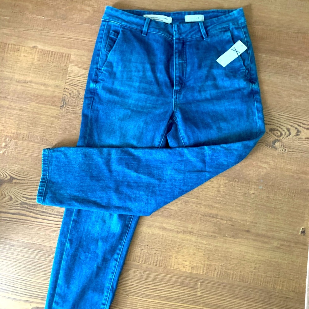 Anthropologie Straight Leg Denim Jeans- NWT